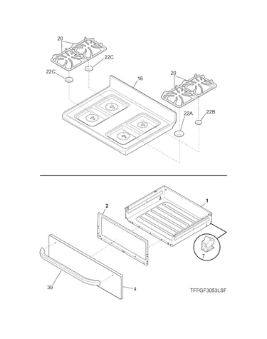 Top/drawer