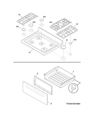 Top/drawer