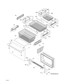 Freezer drawer, baskets