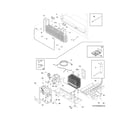 Frigidaire FGHB2844LED cooling system diagram