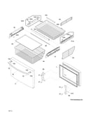 Freezer drawer, baskets