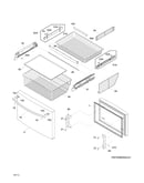 Freezer drawer, baskets