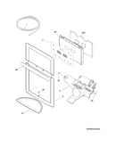 Controls & ice dispenser