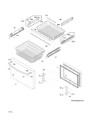 Freezer drawer, baskets