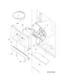 Controls & ice dispenser