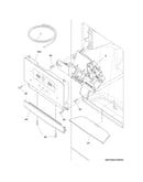 Controls & ice dispenser