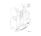 Frigidaire FFHS2311PF1 cabinet diagram