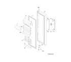 Frigidaire FFSC2323LS9 refrigerator door diagram