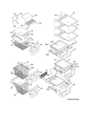 Shelves