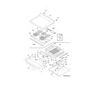 Kenmore Elite 79097109013 top/drawer diagram