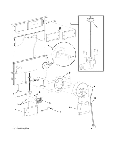 Body/motor parts