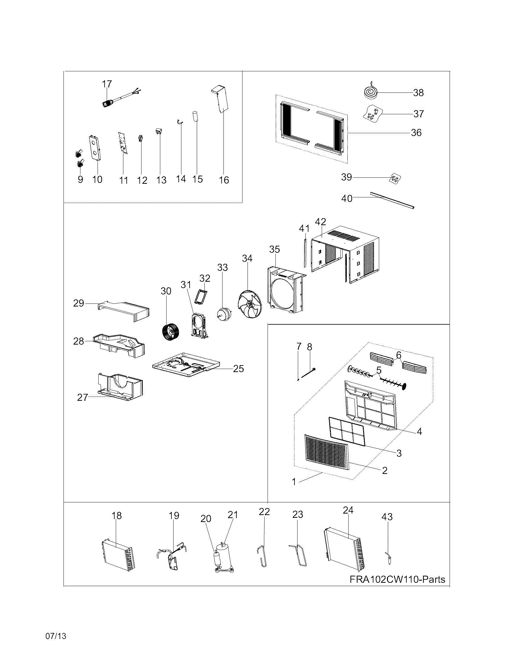 Recommended spare parts