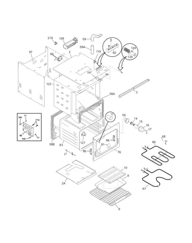 Upper oven