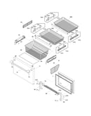 Freezer drawer, baskets