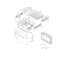 Crosley CFD27WIPB2 freezer drawer, baskets diagram