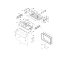 Electrolux EI23BC35KB7 freezer drawer, baskets diagram