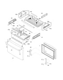 Freezer drawer, baskets