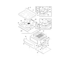 Electrolux EI30IF40LSB top/drawer diagram