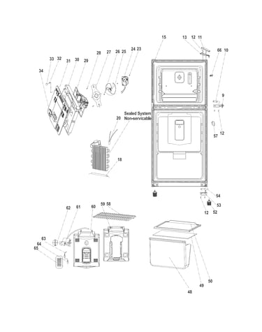 Cabinet/controls
