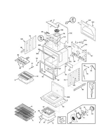 Upper oven