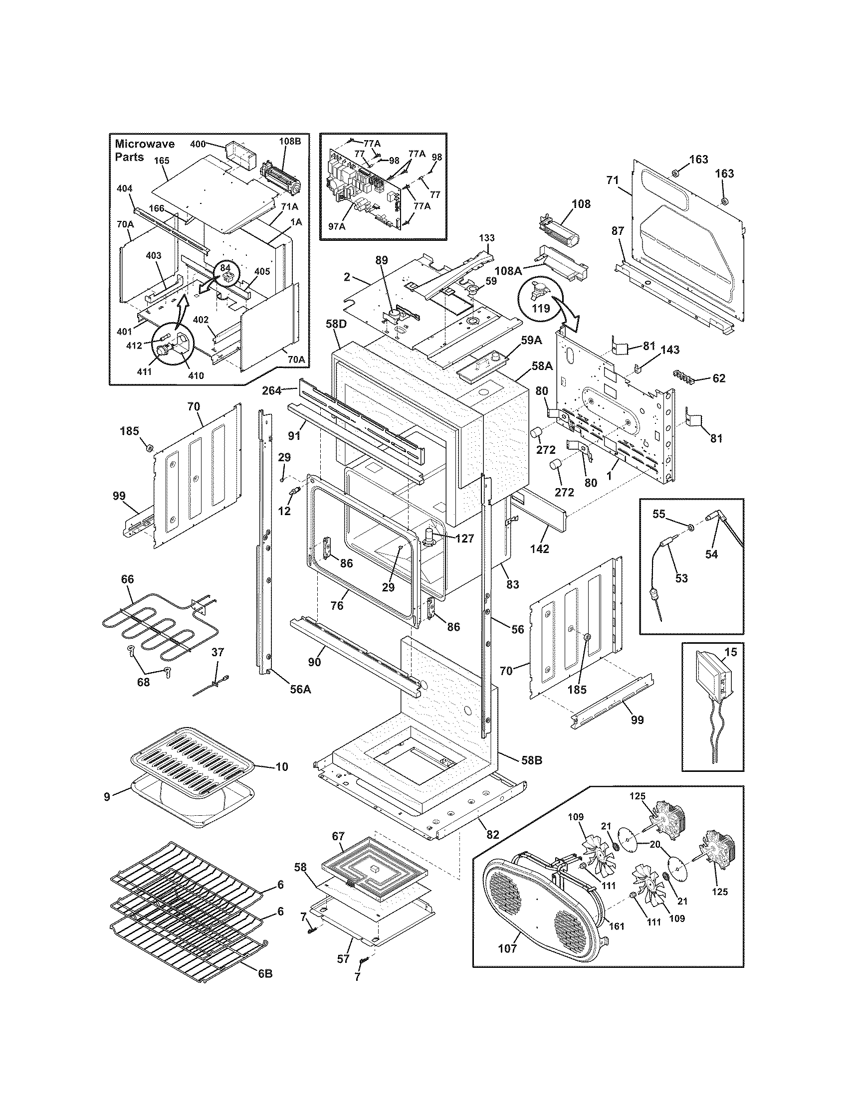 Lower oven