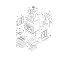 Frigidaire FFET2725PSA upper oven diagram