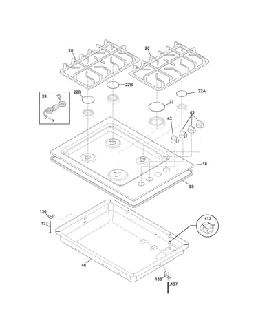 Cook top