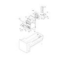 Frigidaire FPHF2399PF1 ice container diagram