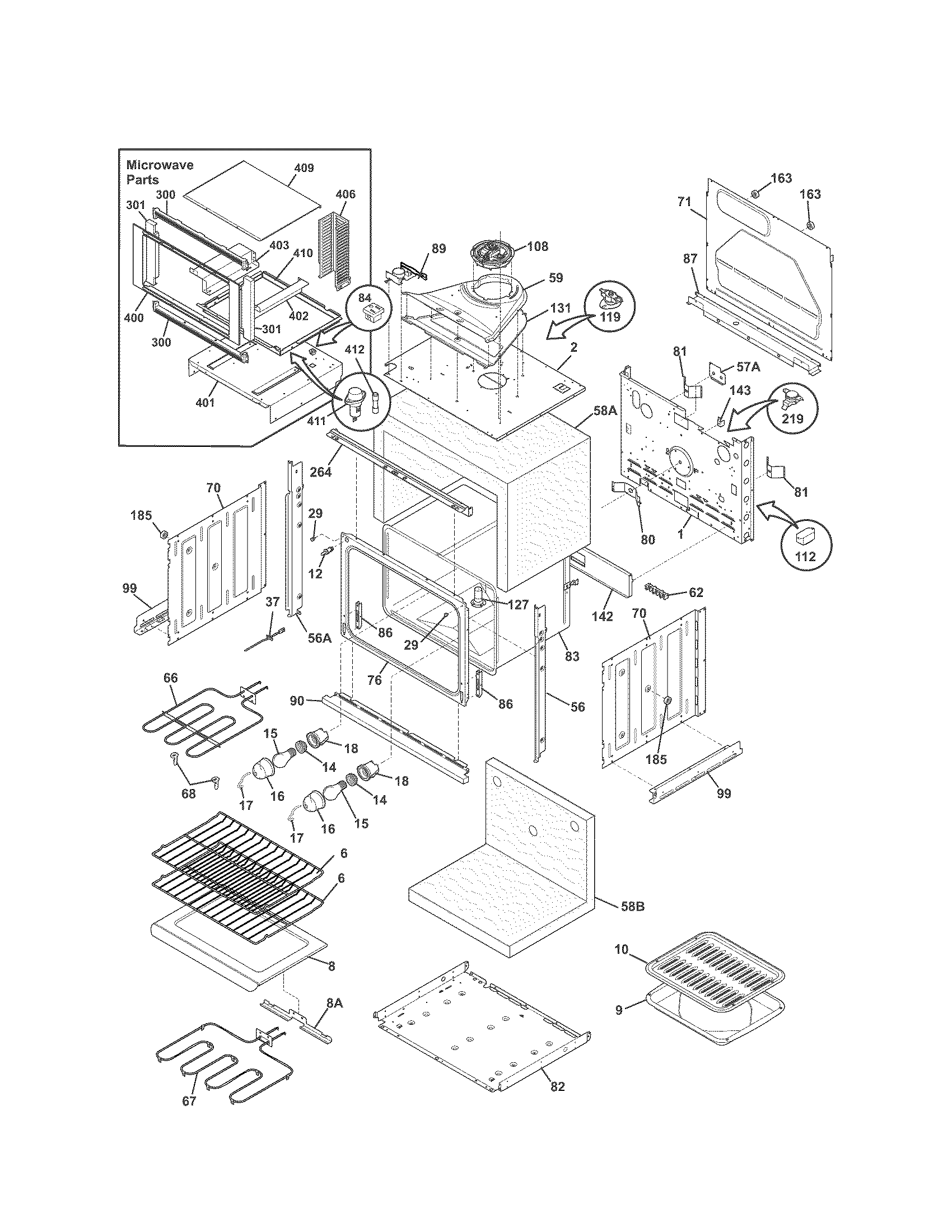 Lower oven