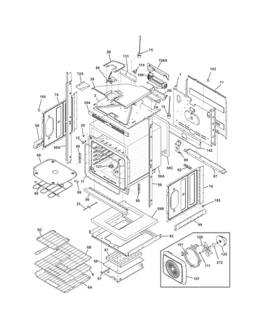 Lower oven