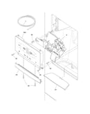 Controls & ice dispenser