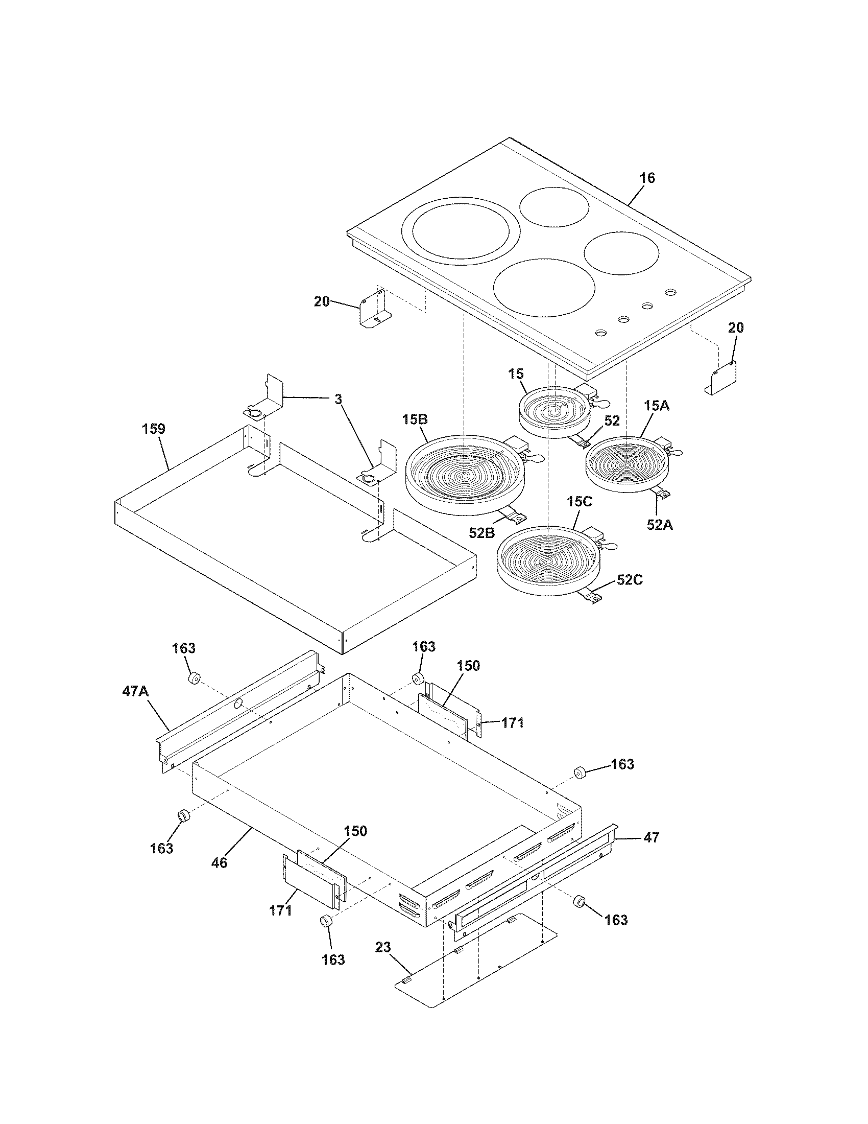 MAIN TOP/SURFACE UNITS