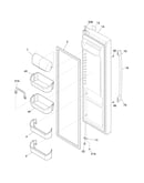 Refrigerator door
