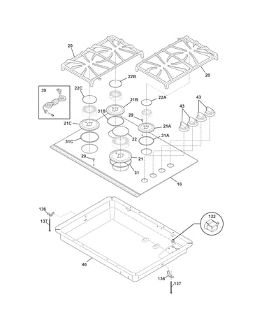 Cook top