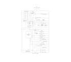 Frigidaire FFHS2611PF6 wiring schematic diagram