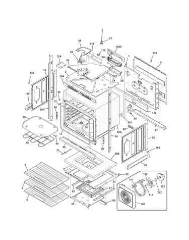 Lower oven
