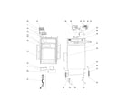 Kenmore 58714663200A control panel/door diagram