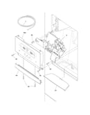 Controls & ice dispenser