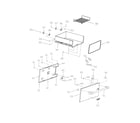 Electrolux E30WD75GPS4 drawer diagram