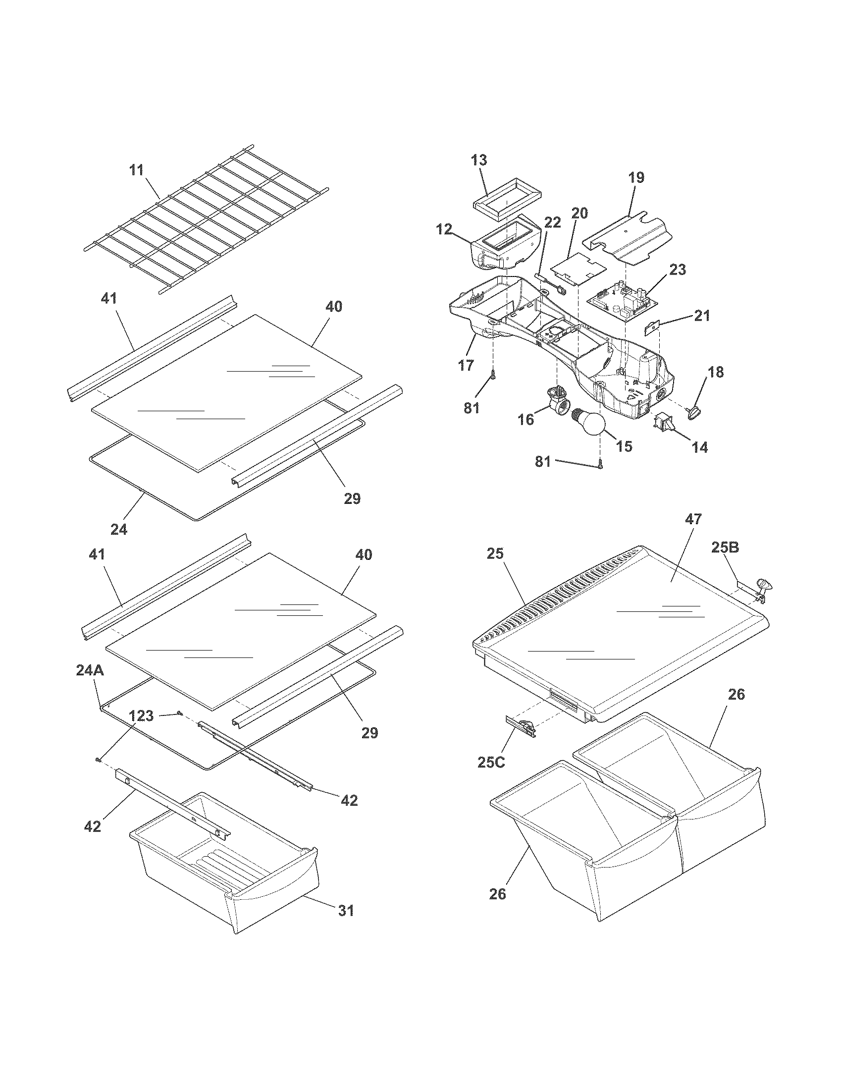 Shelves