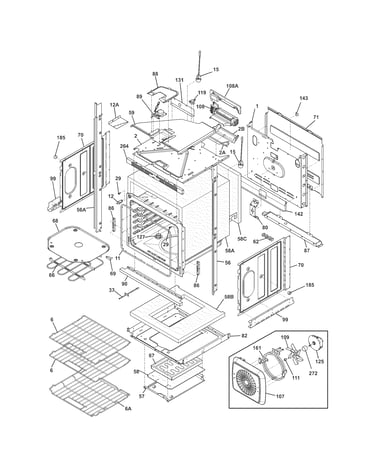 Lower oven