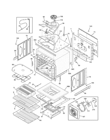 Upper oven