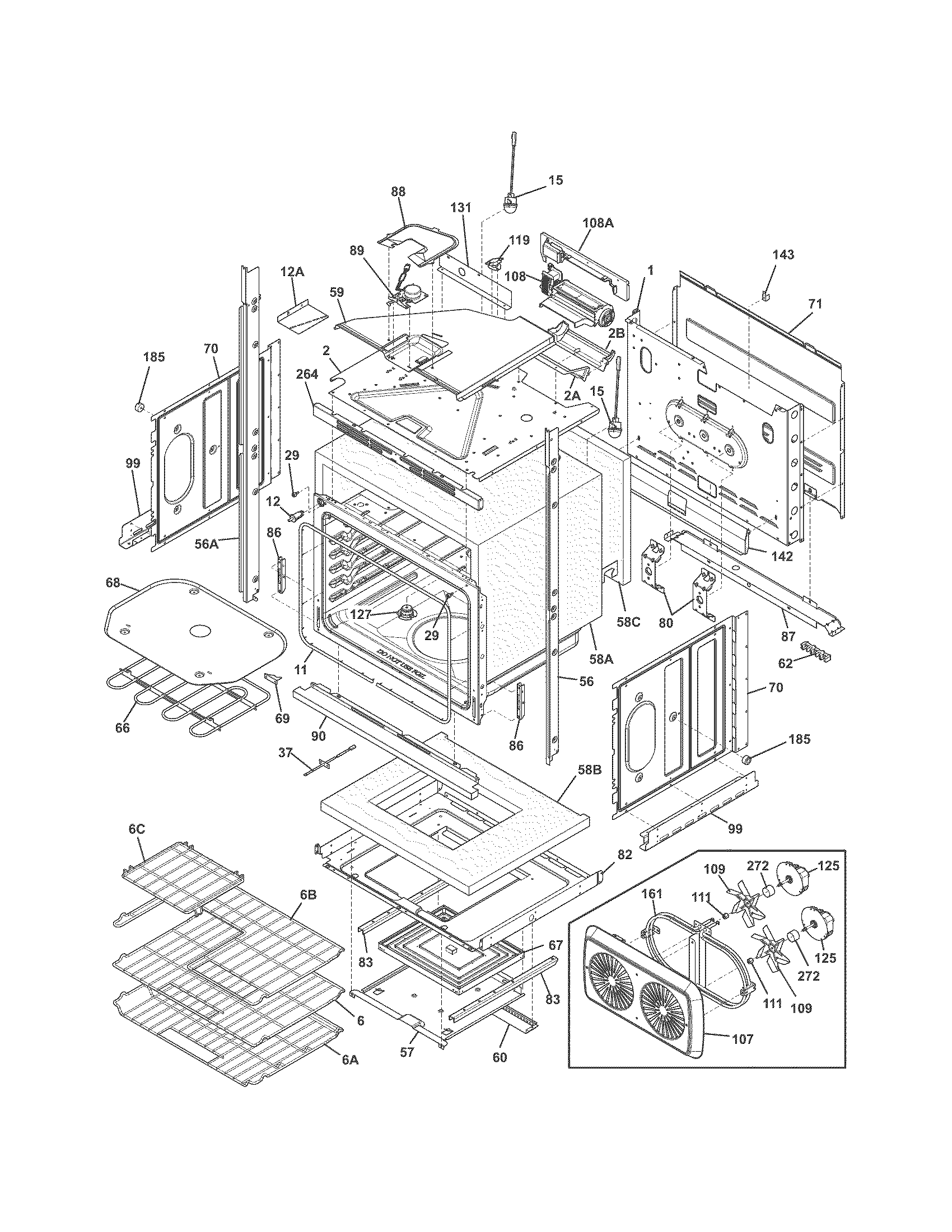 Lower oven
