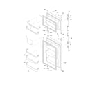 Frigidaire FRT18L4JMN doors diagram