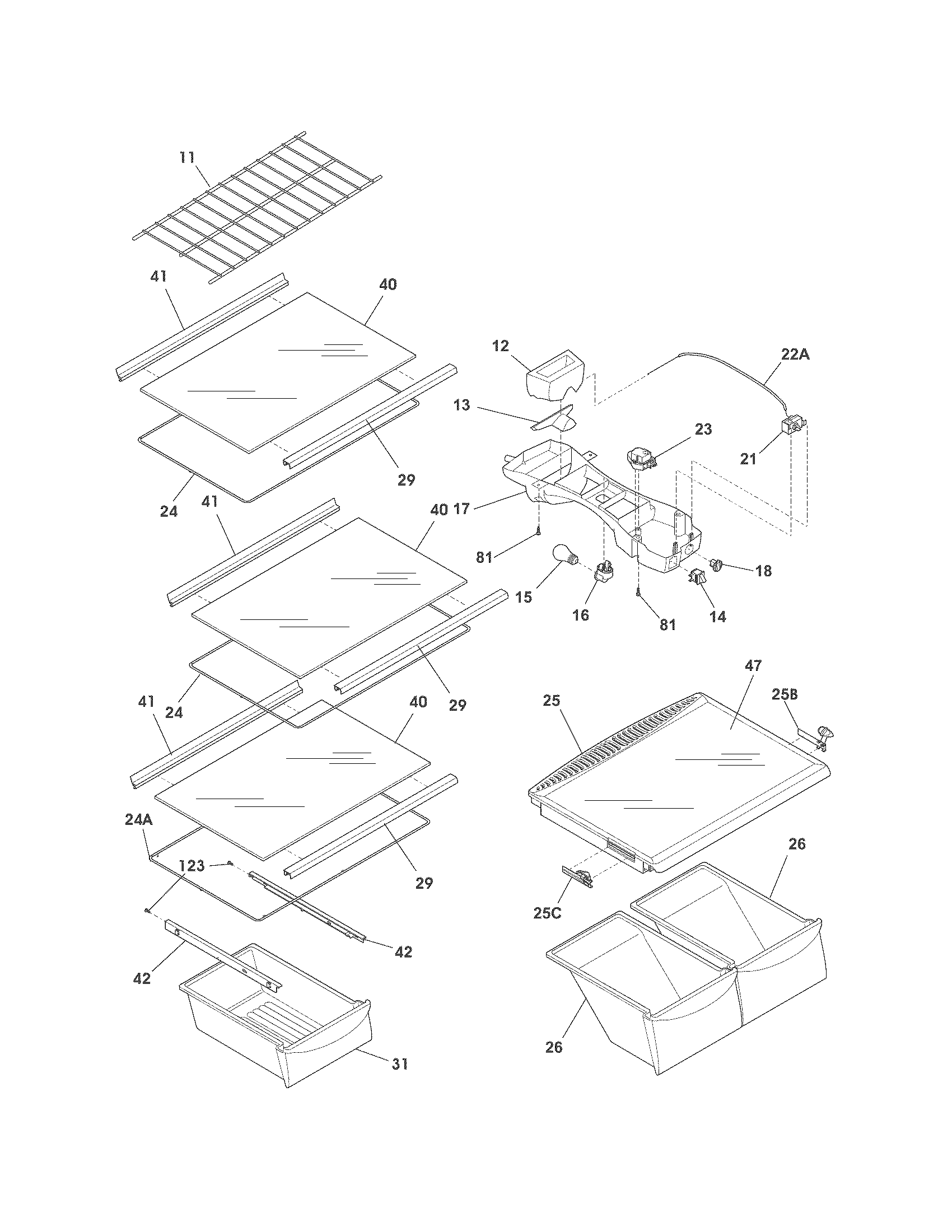 Shelves