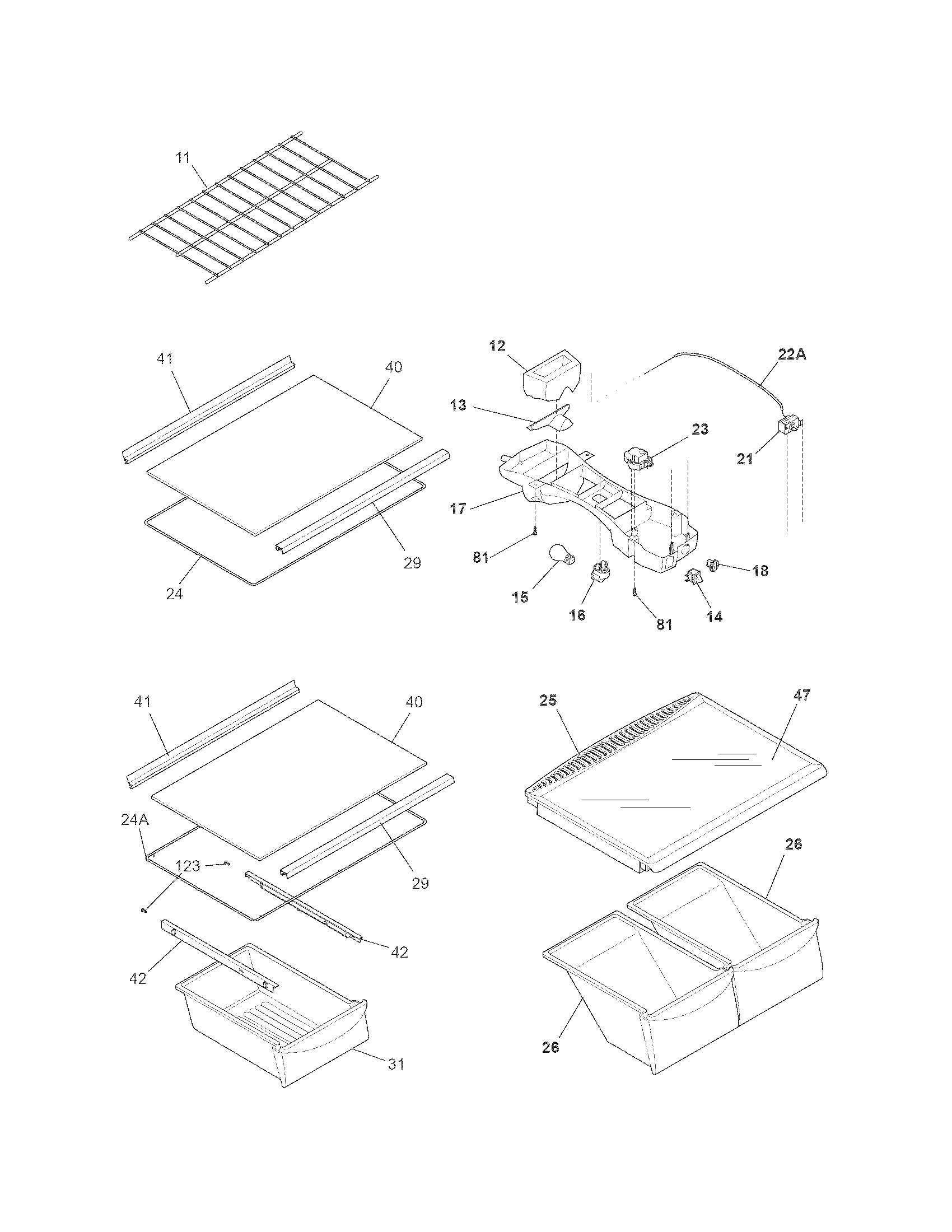 Shelves
