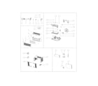 Kenmore Elite 25376062410 recommended spare parts diagram