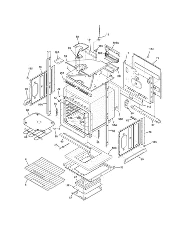 Lower oven