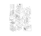 Frigidaire FPEW2785PFC body diagram