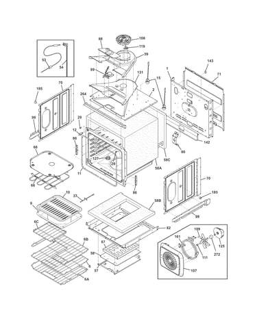 Upper oven
